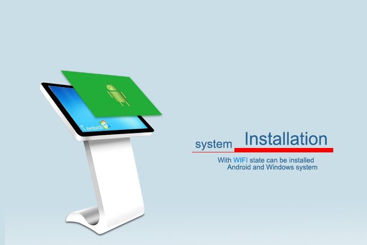 floor standing monitor kiosk-6 floor standing monitor kiosk-6
