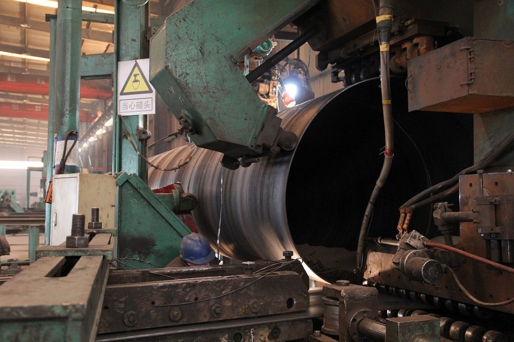 API5L X42,X46,X52 Spiral Steel Pipe Used in oil and Gas Line
