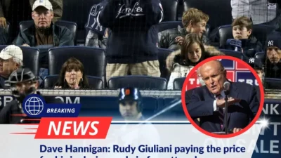 BREAKING: Dave Hannigan: Rudy Giuliani paying the price for his inglorious role in forgotten drama