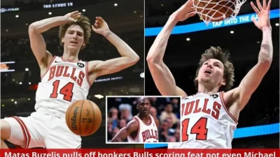 Matas Buzelis pulls off bonkers Bulls scoring feat not even Michael Jordan achieved