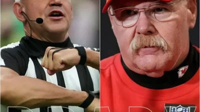 The NFL has announced a $500,000 fine and a 10-game suspension for referee Clete Blakeman, who officiated the game between the Kansas City Chiefs and the Buffalo Bills, due to bribery allegations, prompting a strong response from Andy Reid demanding justice for Clete Blakeman