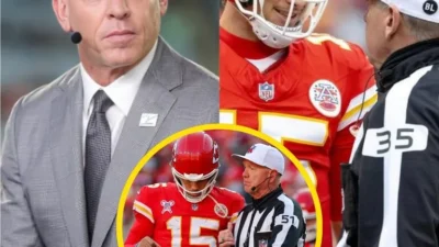 BREAKING: NFL on FOX sports radio host Troy Aikman is happy to hear that three referees who worked the game between the Buffalo Bills and Kansas City Chiefs have been suspended and are under investigation after the referee overlooked multiple errors and may be involved in a bribery ring that affects the NFL...