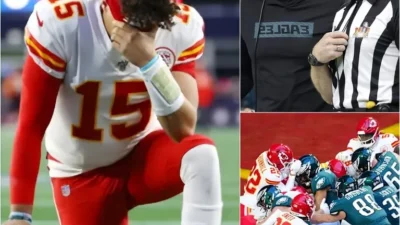 BREAKING NEWS: The NFL suddenly fired 4 referees who officiated the game between the Kansas City Chiefs and the Philadelphia Eagles for being involved in the largest bribery scandal in NFL history. Immediately, Chiefs fans demanded a replay of the game, and this is the NFL’s response…