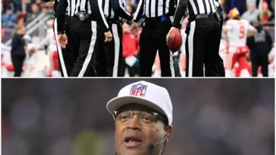 NFL BOMBSHELL: The NFL unexpectedly fired three referees, most notably Ron Torbert, who officiated the game between the Philadelphia Eagles and the Kansas City Chiefs, for their involvement in the largest bribery scandal in NFL history.