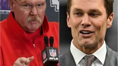 BREAKING: After the loss, head coach Andy Reid criticized Tom Brady for repeatedly making false statements about the Kansas City Chiefs, which allegedly affected the team’s image and morale, preventing players from performing at 100% capacity. Andy Reid has requested the NFL to reschedule the game. Here’s Tom’s response…