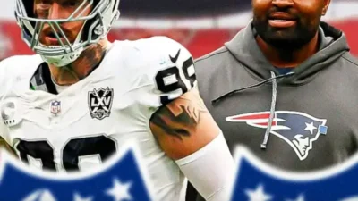 BREAKING: Raiders star Maxx Crosby's 'fighting words' on Jerod Mayo calling Patriots 'soft'