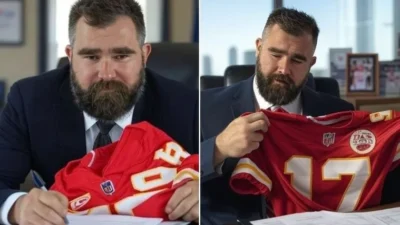 Jason Kelce UNRETIRES and Signs a 2-Year, $15M NFL Contract with the Kansas City Chiefs – Snubbing the Eagles to Play Alongside Brother Travis: “We Are Stronger and Better Together!” Massive Shockwaves Rock the NFL – See Taylor Swift and Kylie Kelce’s Shocking Reactions