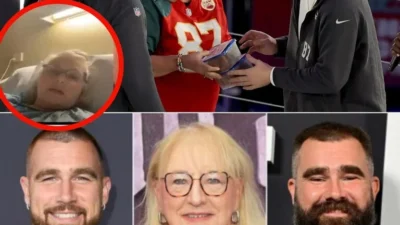 Travis Kelce cancelled Texans game plan rushed to the Hospital to support mom” 20mins ago Jason Kelce Shares Sad Health Update About Mom Donna Kelce : Please Pray for my mother