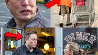 Elon Musk noticed a sick 90-year-old man pushing a cart to buy subsidized food, then did the unthinkable and made the whole town SILENT!