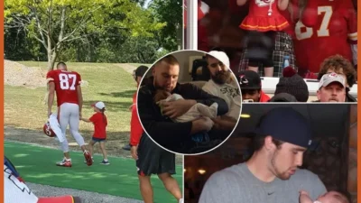 Travis Kelce’s Hidden Child Revealed by Fan Account, but What’s Even More Shocking is the Identity of the Mother!