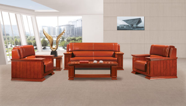 leather conference sofa