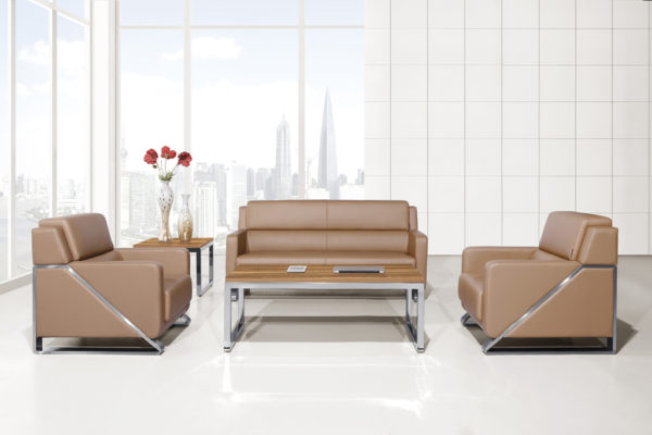 leather conference sofa