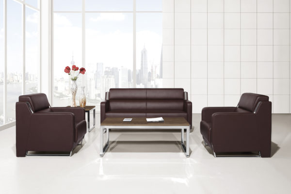 leather conference sofa