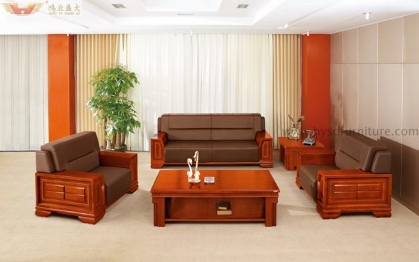 reception sofa;leather sofa