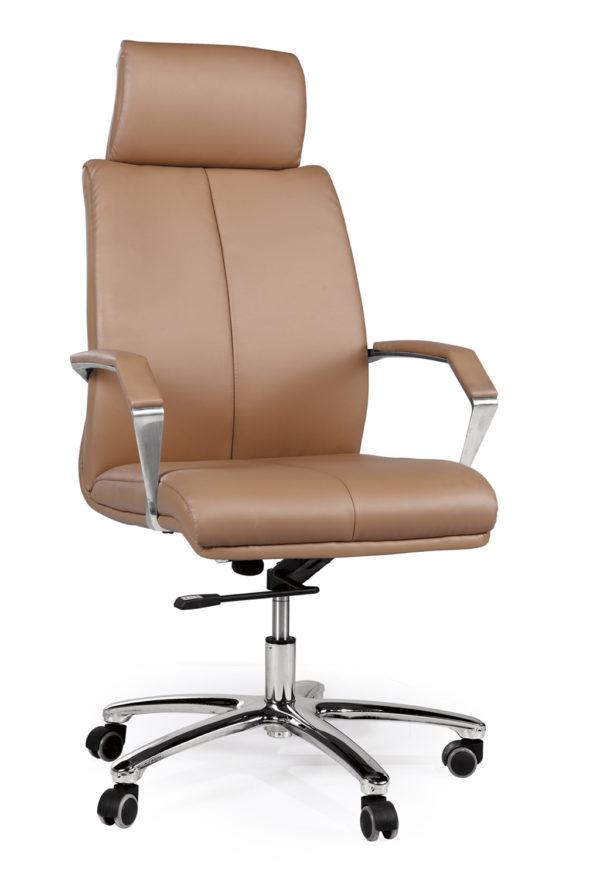 office chair with headrest and armrest