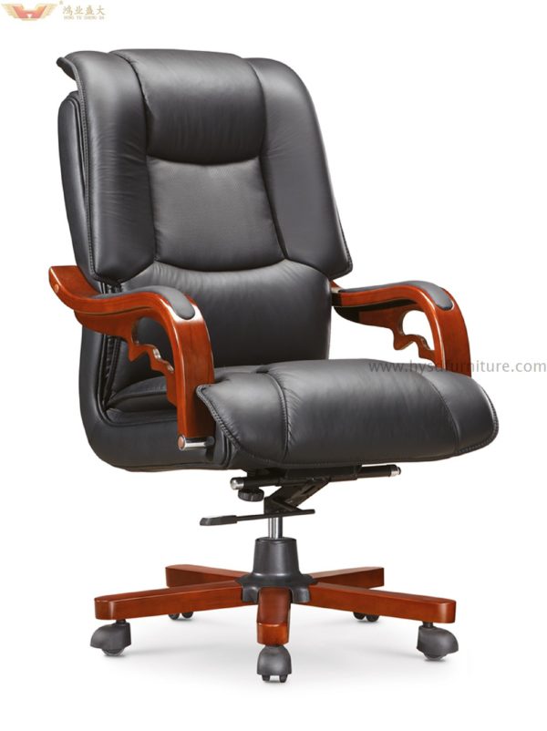 swivel leather chair