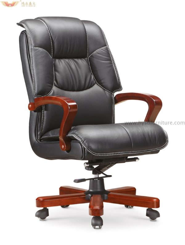 swivel leather chair