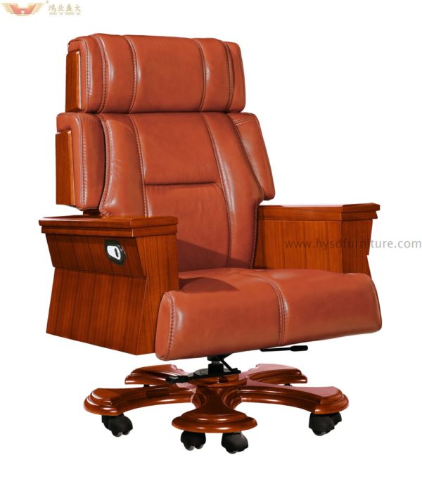 luxury executive chair;wooden office chair