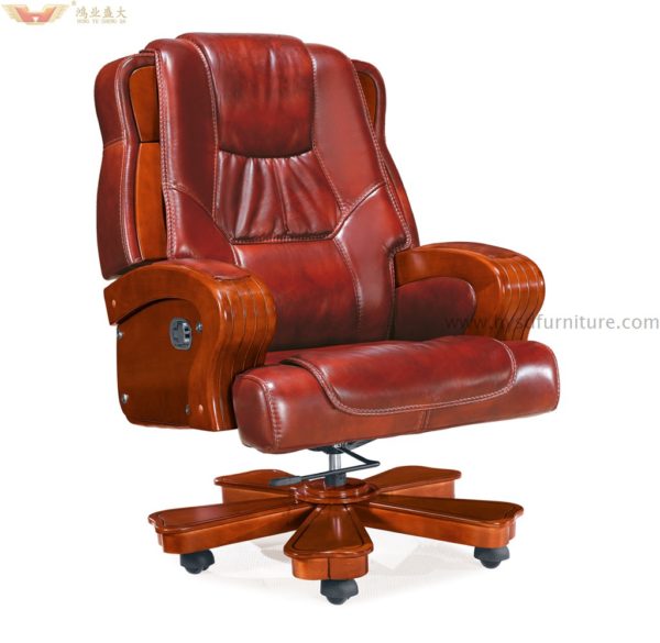 swivel executive office chair with armrest