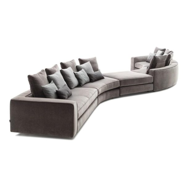 Luxury Hotel Lobby Fashion Living Room Fabric Sofa Hotel furniture