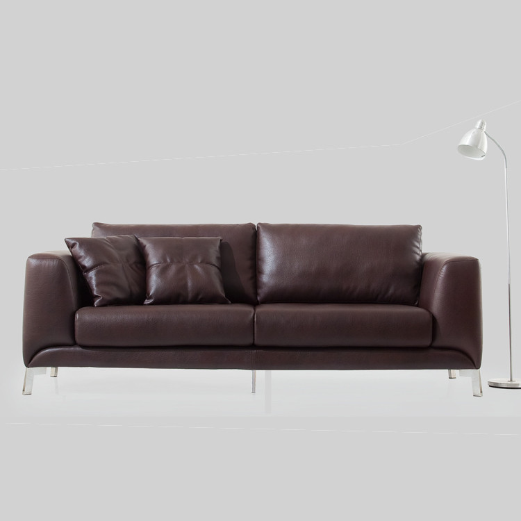 Luxury american style modern living room chesterfield Leather Sofa set retro design