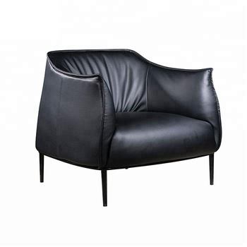 htb1zpkjbl1g3kvjszfkq6yk4xxaa Leisure Wood Furniture Leather Black King Chair In Living Room