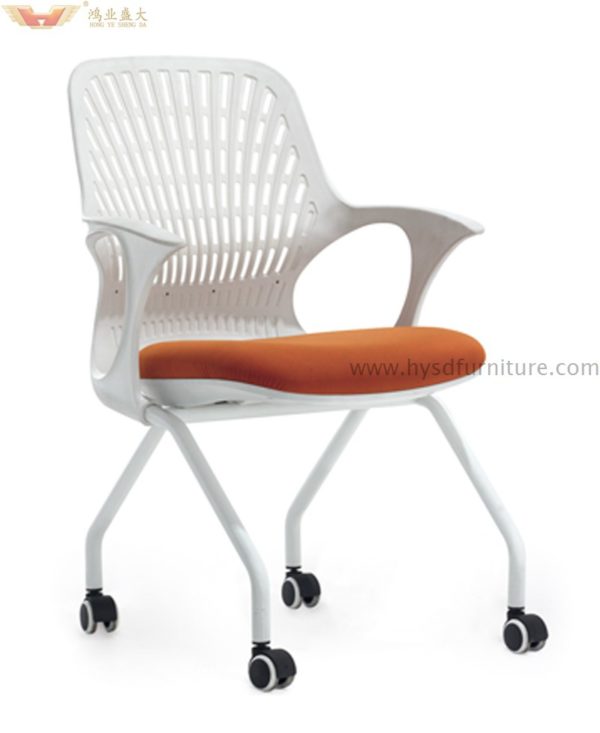 mesh chair with wheels