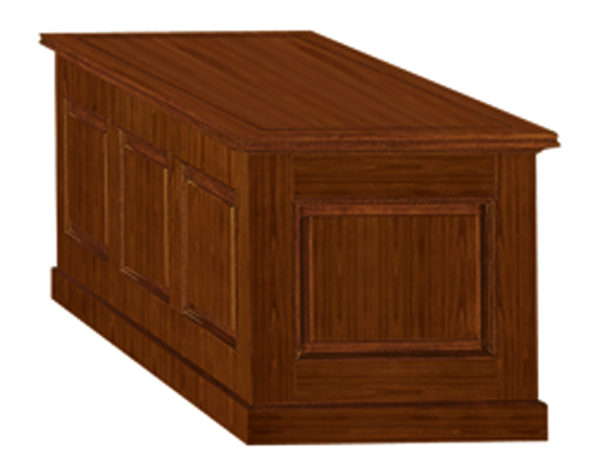 Wooden Prosecution Stage