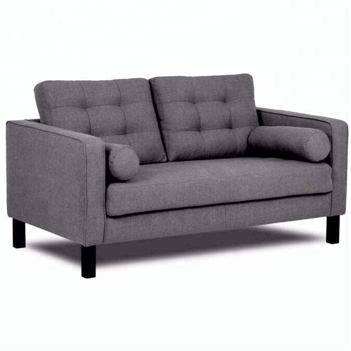 htb1m8k Hotel Grey Loveseat Fabric Settee Design Wooden office Chesterfield Sofa