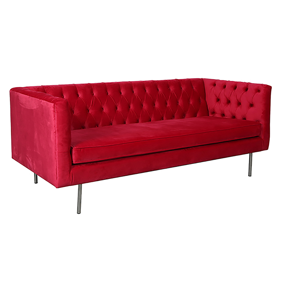 htb1vtp7brgw3kvjszfwq6zq2fxax Home Furniture Canape Stainless Steel 3 Seater Sofa Modern Velvet Couch For Living Room