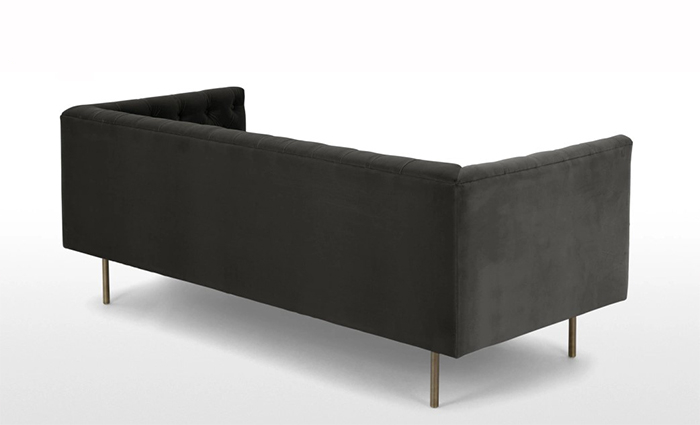 htb1k Home Furniture Canape Stainless Steel 3 Seater Sofa Modern Velvet Couch For Living Room