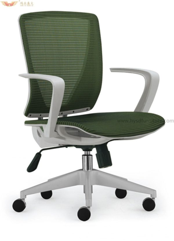 mesh chair with armrest;revolving office chair