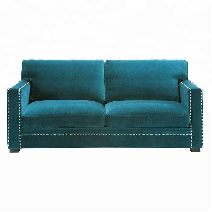 htb1pnbfbgss3kvjszpiq6asivxaz Furniture Factory Blue Fabric Loveseat Modern Design Sofa
