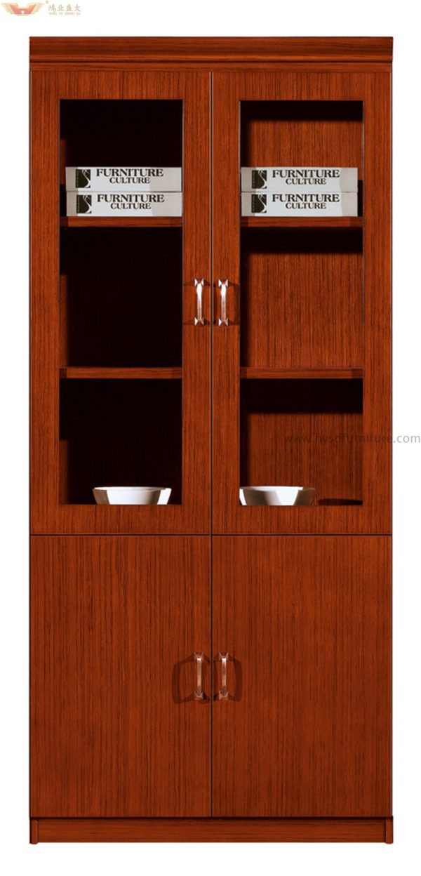 High end wooden office tea cabinet