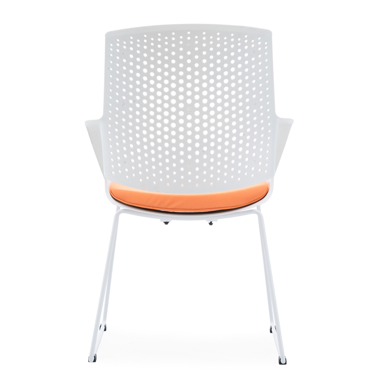 htb1zgeyvqpok1rjszkbq6x1ixxay-1 New Design Canteen Leisure Chair in White Plastic Frame