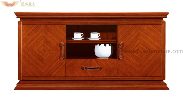 Wood Tea Cabinet Storage