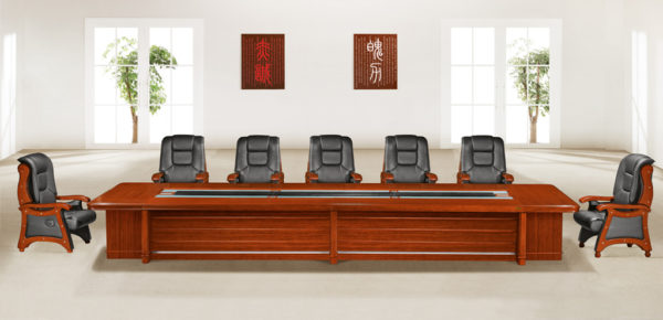 Conference table with Glass on the Top