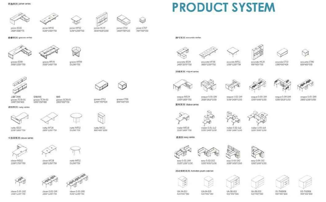 New Style Luxury Sintered Stone Office Table Desk for Office Furniture (YB-2020-5)