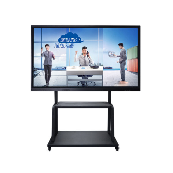 55 inch double OS android and windows interactive digital whiteboard with IR multi touch