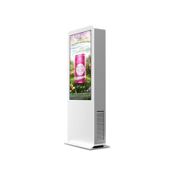 43inch outdoor waterproof anti-glare lcd touch kiosk with Airconditioner - Image 4