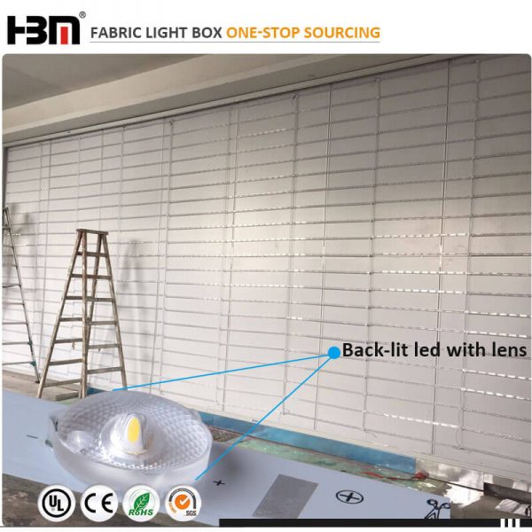 outodoor waterproof led fabric light box - Image 2