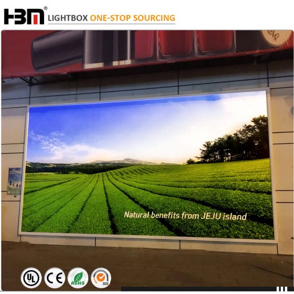 wall mounted led aluminum poster frame advertising light box for led display - Image 5