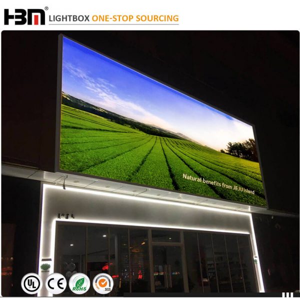 wall mounted led aluminum poster frame advertising light box for led display - Image 3