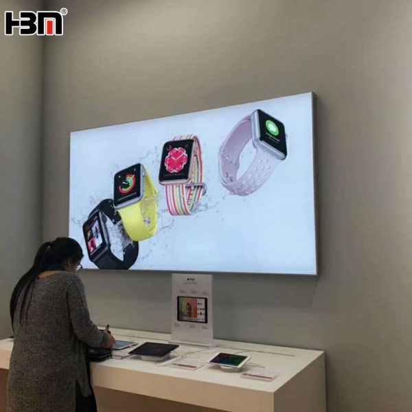 hot sale 60mm aluminum profile advertising backlit fabric led light box