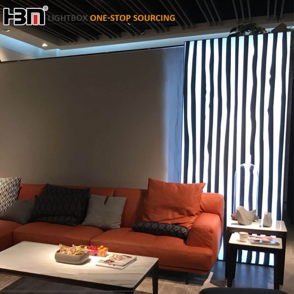 hot sale 60mm aluminum profile advertising backlit fabric led light box - Image 3