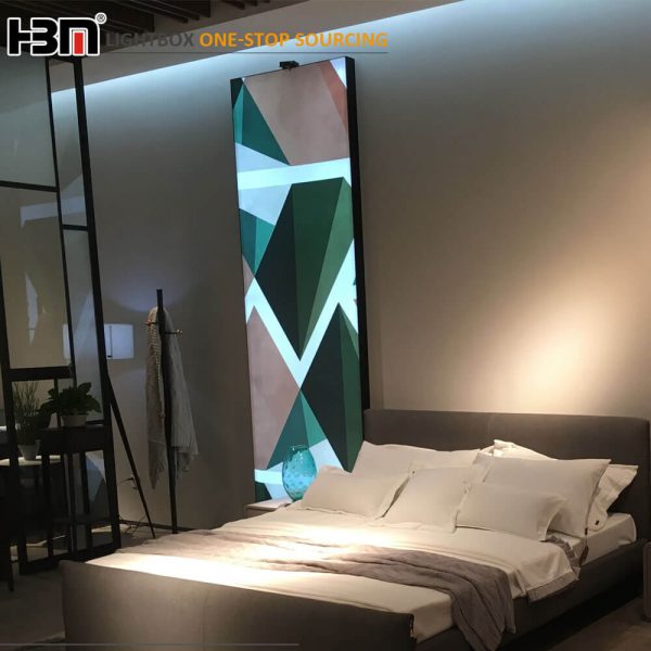 hot sale 60mm aluminum profile advertising backlit fabric led light box - Image 2