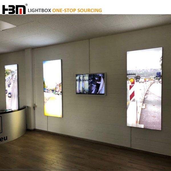 Fashion popular 50mm depth back-lit led3030 single sided shopping mall use advertising fabric light box - Image 4