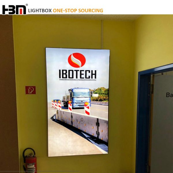 Fashion popular 50mm depth back-lit led3030 single sided shopping mall use advertising fabric light box - Image 2