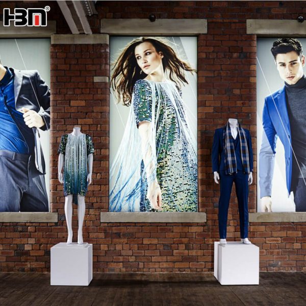 120mm alloy aluminum extrusion led frameless backlit decorative light boxes - Image 2