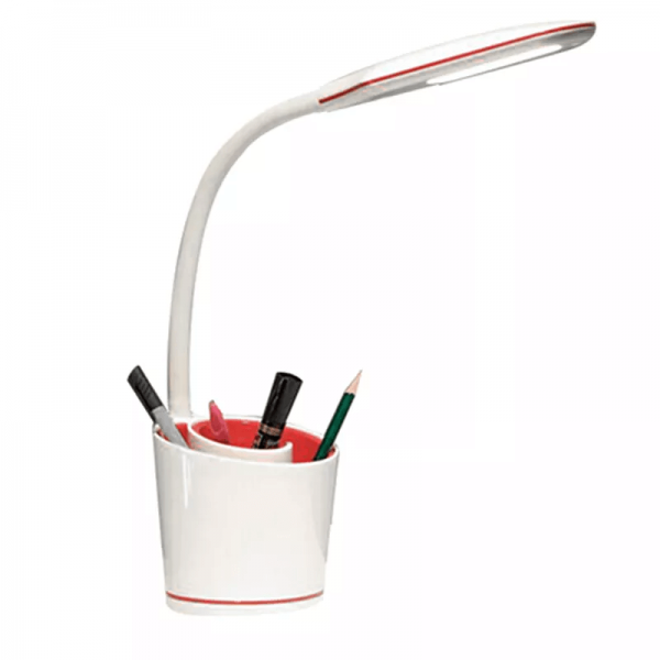 LED Desk Table Lamp penholder USB 5w Charging Light With Pencil Rechargeable Touch dimmable
